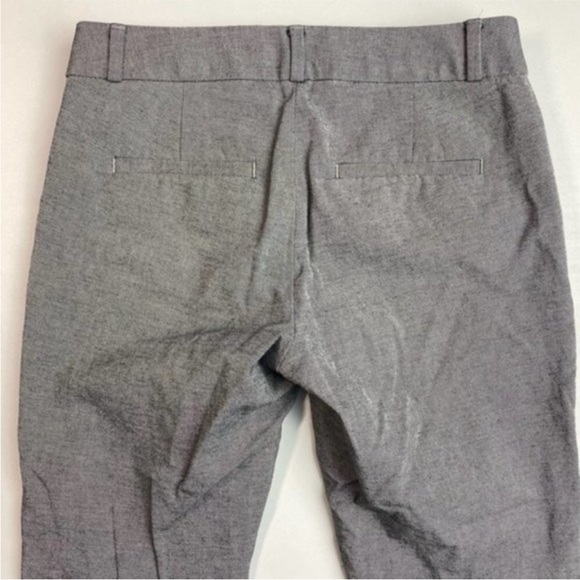 Banana Republic Sloan Fit Ankle Length Dress Pants Sz 2 Petite Gray - Picture 5 of 5